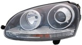 Far VW Golf 5 (1K) 10.2003-05.09 DEPO partea Stanga XENON tip bec D2S+H7 cu reflector gri