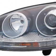 Far VW Golf 5 (1K) 10.2003-05.09 DEPO partea Stanga XENON tip bec D2S+H7 cu reflector gri