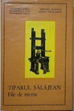 Tiparul salajean. File de istorie