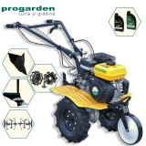 Cumpara ieftin Pachet Campo 703 Motocultor 7CP+ Plug simplu + Plug bilonat/rarita + 2 roti metalice 350x6 + 2L Ulei, PROGARDEN