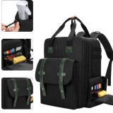 Rucsac frizerie Tornis negru, spațios, geantă profesională pentru accesorii și ustensile
