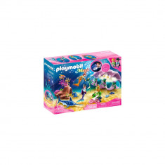 Playmobil Magic - Sirene cu cochilie si perle luminate foto