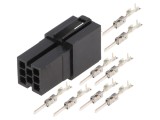 Kit Soclu Conector Mini ISO 8 Pini 4CARMEDIA pentru Car Audio