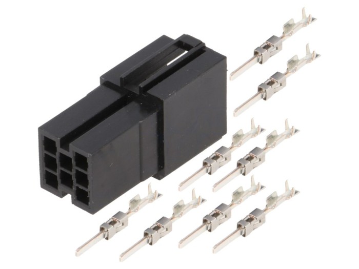 Conector soclu Mini ISO 8 PIN