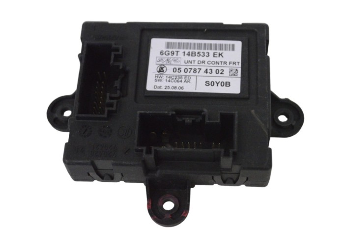 Modul de control ușă st&acirc;nga față JAGUAR XK Coupe X150 2006 OEM: 6G9T-14B533-EK 21744223