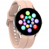 Smartwatch iSEN KS05 Roz, 1.32&quot; IPS HD, ECG, Ritm cardiac, Presiune sanguina, Glicemie, Oxigen, Bluethoot Call, Bt v5.1, IP67, 185mAh