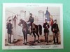 C9 27 - 1977 - Calendar de buzunar - tematica militara - uniforme de epoca