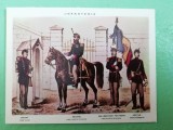 C9 27 - 1977 - Calendar de buzunar - tematica militara - uniforme de epoca