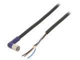 Cablu de Conectare M8 3PIN Unghi 5m