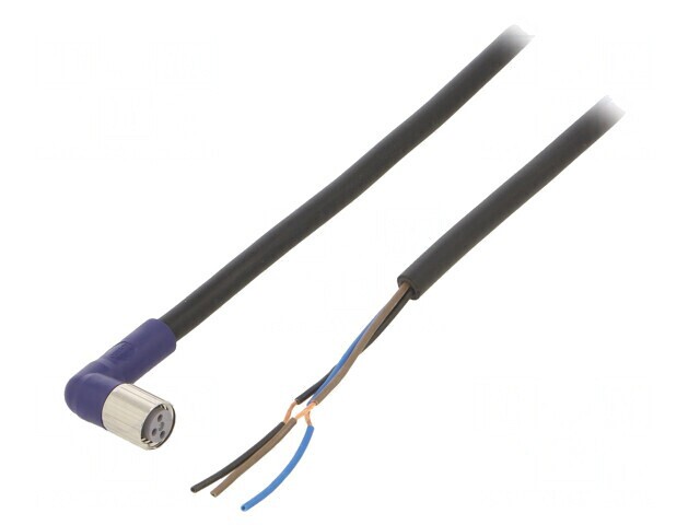 Cablu de Conectare M8 3PIN Unghi 5m