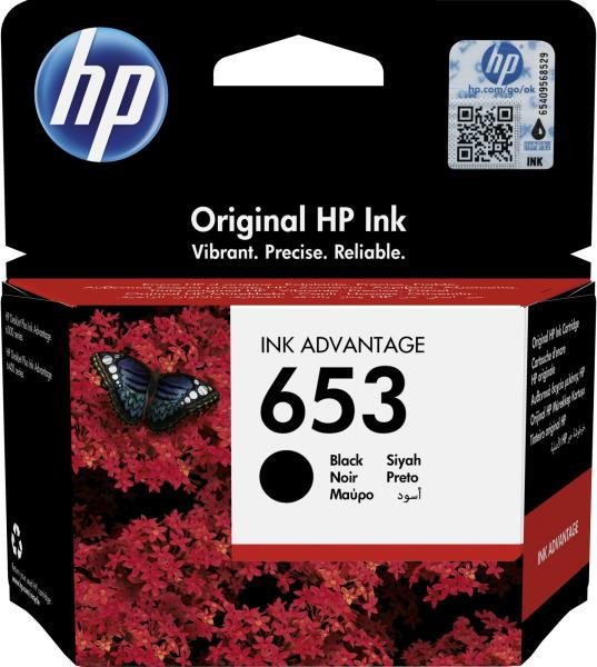 Cartus original HP 653 3YM75AE Negru 200 pagini