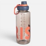 Sticlă de apă din plastic, 1L, Gri fumuriu, cu capac și m&acirc;ner, CMCLASS