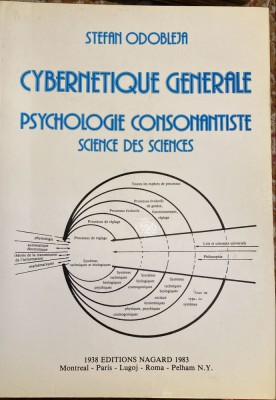 STEFAN ODOBLEJA/CIBERNETIQUE GENERALE-PSYCHOLOGIE CONSONANTISTE,1983/F.BUNA/t1 foto