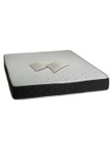 Saltea cu arcuri, Superortopedica Luna 180x200x20 cm, plasa de arcuri Bonell, sistem de aerisire perimetral, Saltsib plus 2 perne matlasate, umplutura