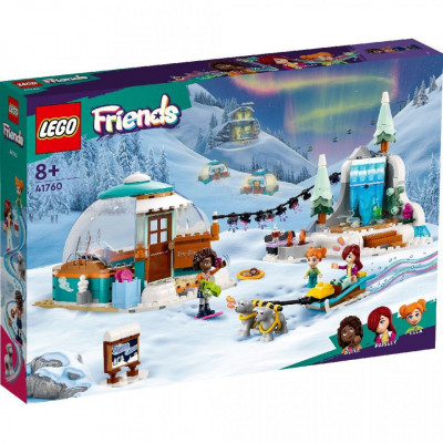 Lego friends aventura de vacanta in iglu 41760 foto