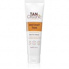 TanOrganic Instant Tan lotiune autobronzanta pentru corp cu efect matifiant 100 ml