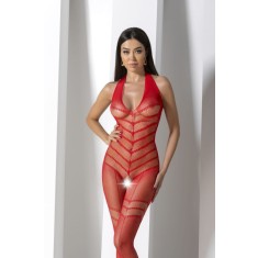 Catsuit Passion BS100 red - S/L