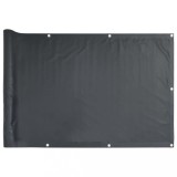 Cumpara ieftin Paravan de balcon, antracit, 120 x 500 cm, tesatura oxford