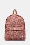 Roxy rucsac Sugar Baby Printed femei, culoarea portocaliu, mare, modelator, ERJBP04784