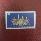 GERMANIA 1987 EUROPA ,FEMEI CELEBRE ,ANIVERSARE RELIGIOASA 4 TIMBRE NESTAMPILATE