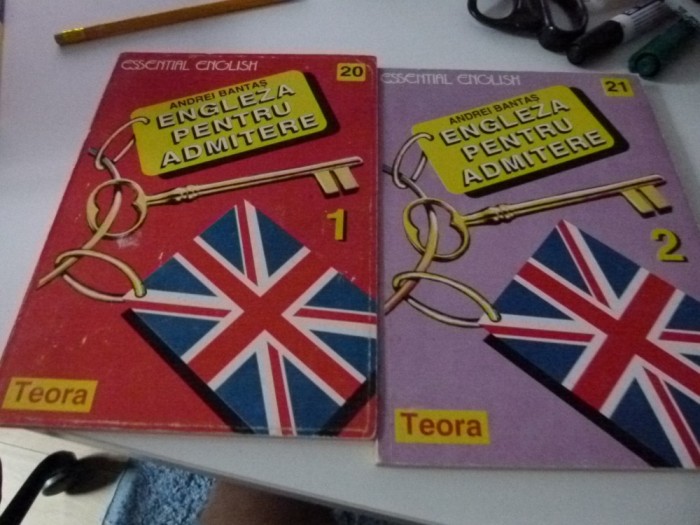 Engleza pt. admitere 1,2