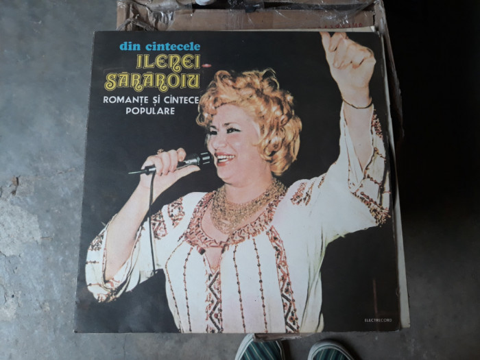 Vinyl Ileana Sararoiu - Romanțe și c&acirc;ntece populare vintage