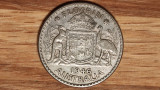 Cumpara ieftin Australia - argint - moneda de colectie - 1 florin 1946 superb stare f buna, Australia si Oceania