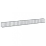 Cumpara ieftin Cos gabion cu capac, 1200x100x100 cm, fier galvanizat