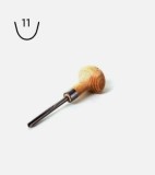 Dalta cu m&acirc;ner modelat pentru linogravură profil U - 11 , Taietura lamei 2 mm