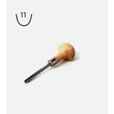 Dalta cu m&acirc;ner modelat pentru linogravură profil U - 11 , Taietura lamei 1,5 mm