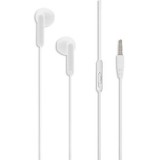 Casti Audio Handsfree Albe cu Microfon si Reglare Volum, CMCLASS