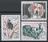 Monaco 1975 Mi 1204/06 MNH - 125th Grammont Animal Welfare Act. Gravare, Nestampilat