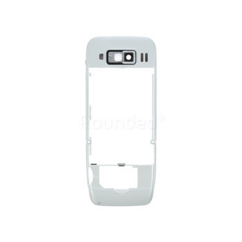 Nokia E55 Middlecover alb foto