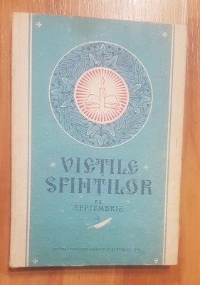 Vietile Sfintilor pe luna septembrie foto