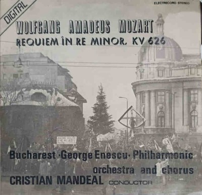 Disc vinil, LP. REQUIEM IN RE MINOR KV 626-WOLFGANG AMADEUS MOZART-218273 foto