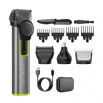 Masina de tuns si aparat de ras 4 in 1, Set profesional by HexaCut foto