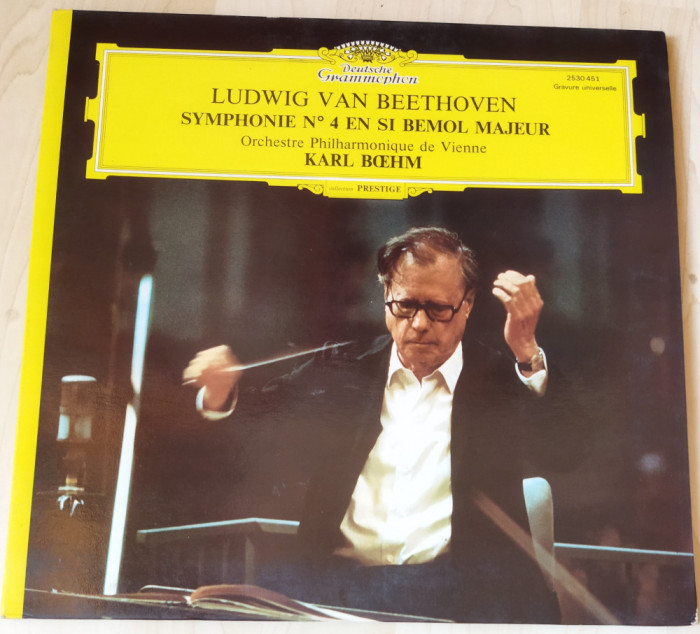 LP Beethoven &ndash; Symphonie Nr. 4 [Vienna Philharmonic, Karl B&ouml;hm]