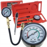 Kit tester compresie pentru motor pe benzina (27500), Black