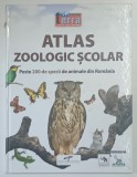 ATLAS ZOOLOGIC SCOLAR , PESTE 200 DE SPECII DE ANIMALE DIN ROMANIA , 2017 * MINIMA UZURA