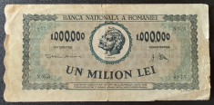 Romania - 1000000 Lei 1947 foto