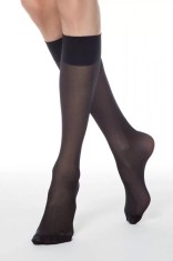 Șosete Lungi 3/4 Damă Lycra, Tension 40 Den - Nero, 36-39 (23-25)