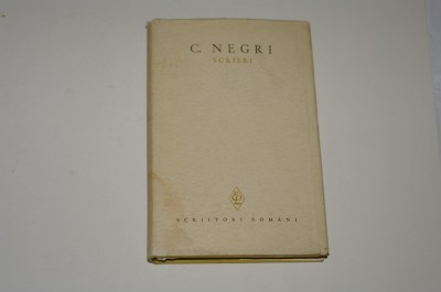 C. Negri - Scrieri - Vol. I foto