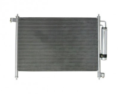 Condensator climatizare Honda FRV, 07.2005-09.2009, motor 2.2 iCTDI, 103 kw diesel, cutie manuala/automata, full aluminiu brazat, 620(580)x390(370)x1 foto