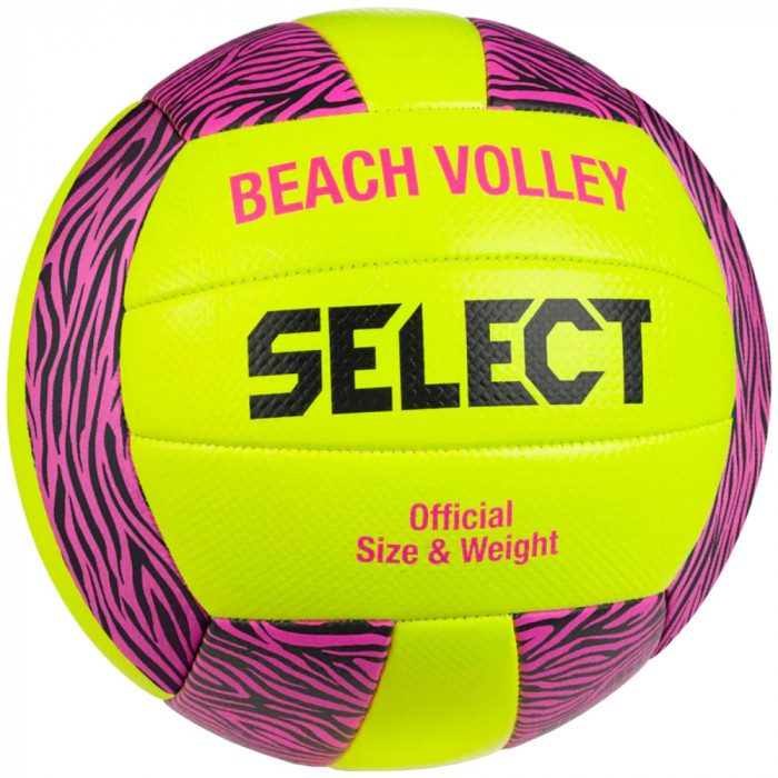 Mingi de volei Select Beach Volley v23 Ball BEACH VOLLEY YEL-PINK galben