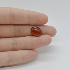 Cabochon granat hessonit 13x10x4mm c142