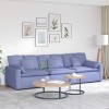 VidaXL Canapea modulară cu perne, albastru jeans 3321097