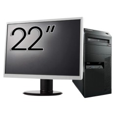 Pachet Calculator Lenovo Thinkcentre M92p Tower, Intel Core i5-3470 3.20GHz, 4GB DDR3, 250GB SATA, DVD-RW + Monitor 22&amp;quot; NewTechnology Media
