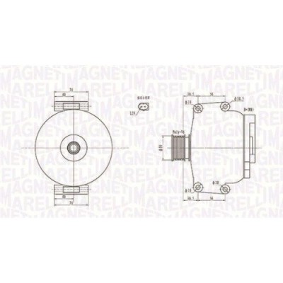 Alternator Mercedes Clasa C, Clasa C Coupe, Clasa C T-Model, Clasa CLC, CLK, CLK Cabriolet, Clasa E, Clasa E Convertible, Clasa E Coupe, Clasa E T-Mo foto