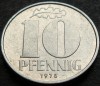 Moneda 10 PFENNIG RDG - GERMANIA DEMOCRATA, anul 1978 *cod 3066 B, Europa