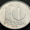 Moneda 10 PFENNIG RDG - GERMANIA DEMOCRATA, anul 1978 *cod 3066 B